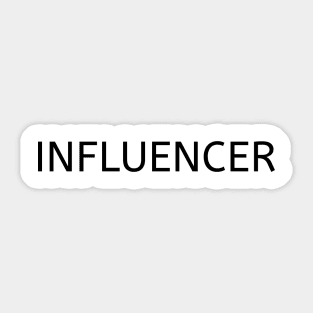 Influencer Sticker